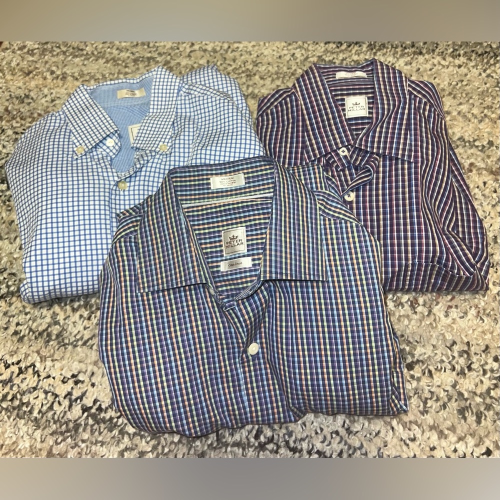 Peter Millar Long Sleeve Shirt Bundle